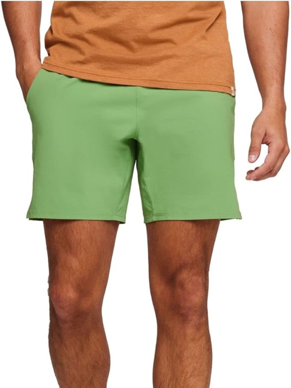 Cotopaxi Men’s Valle Active Shorts in Kelp Green EUC Medium